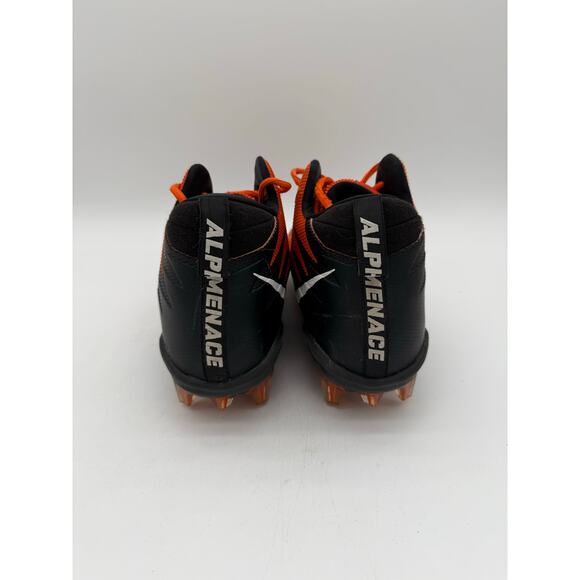 Nike Alpha Menace Pro Mid Football Cleats Orange/Black 866012-807 Sz. 11 - Picture 4 of 6